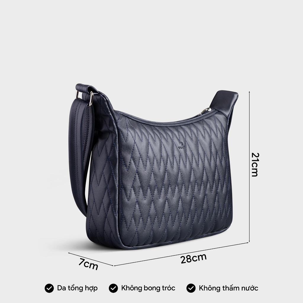 Túi đeo chéo nữ da cao cấp YUUMY YN166