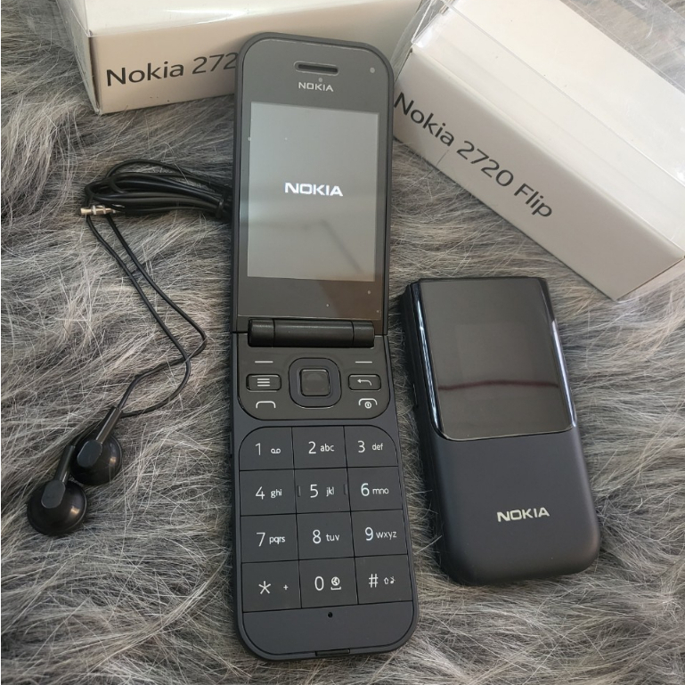 Điện thoại giá rẻ nokia 2720 Flip sóng 4G chính hãng 2 sim. BẢO HÀNH 1 ĐỔI 1 TRONG 2 THÁNG