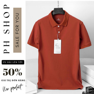 Áo Polo Nam trơn basic PH, áo thun nam có cổ chất cotton cá sấu dày dặn mặc thoáng mát