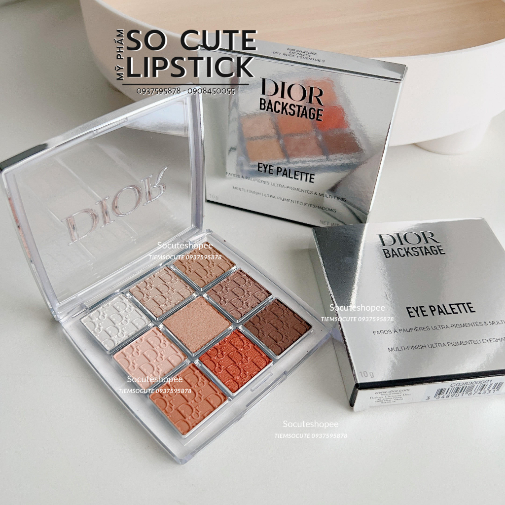 Bảng Màu Mắt - Bắt sáng Diior BackStage Eye Palette