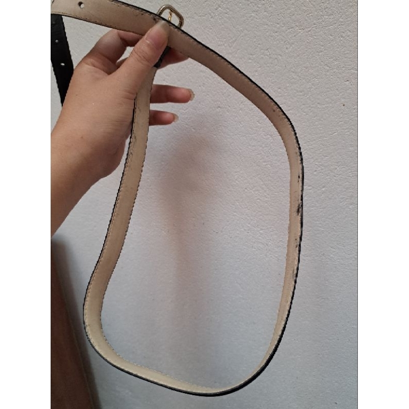 Dây lưng si/2hand da thật