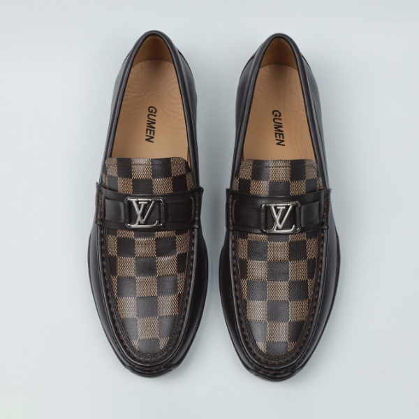 Giày Lười Công Sở Nam GUMEN 05 Loafer Da Bò NAPPA Cao Cấp Đế Khâu Cao Su Đúc Nguyên Khối Mềm Mại Thoáng Khí