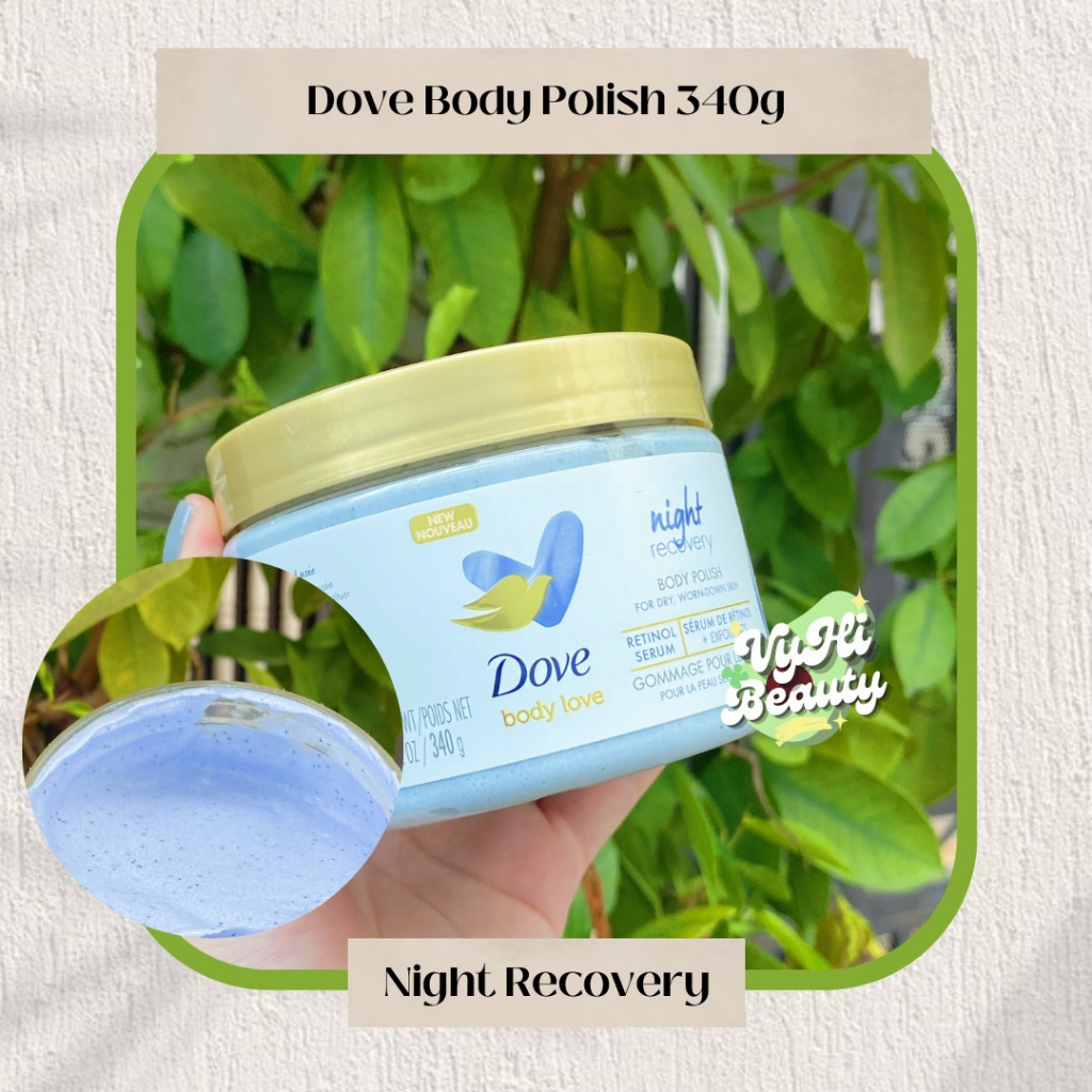Tẩy body Dove Body Polish 340g