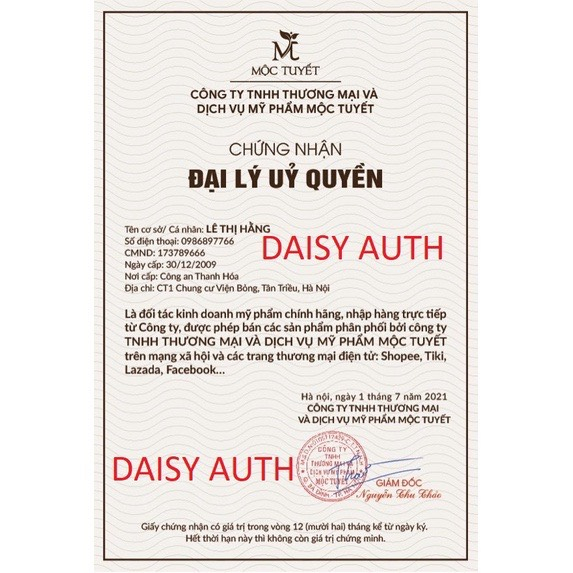 Serum huyet  thanh giảm mun giam thâm MT, Tặng kèm túi giấy của hãng