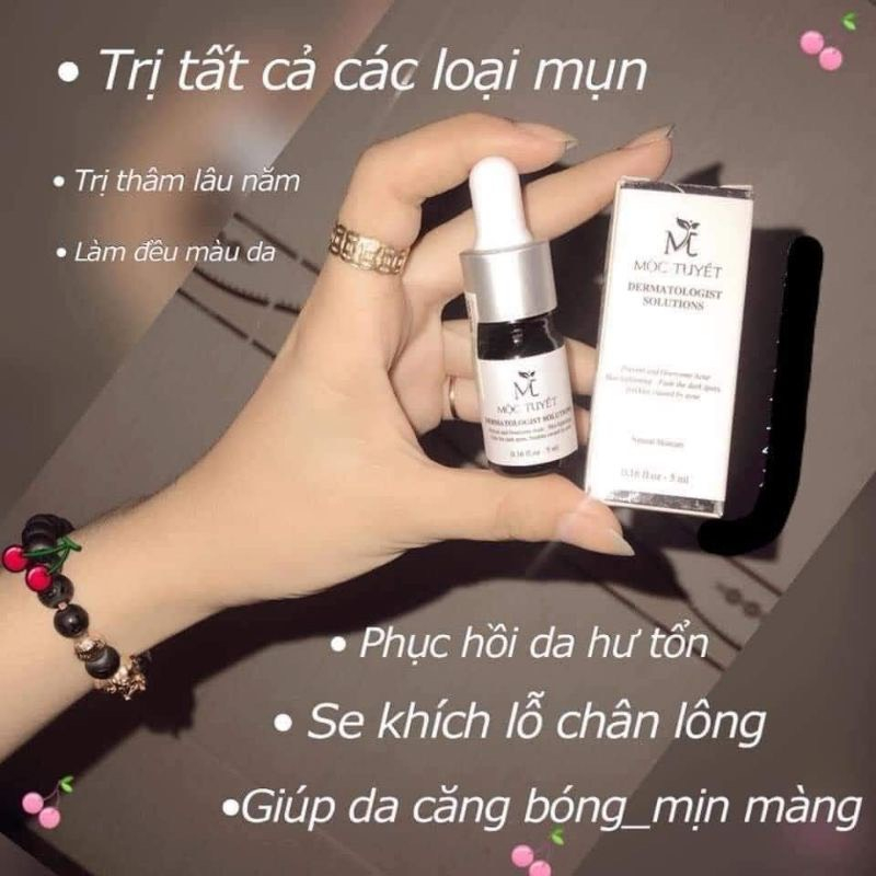 Serum huyet  thanh giảm mun giam thâm MT, Tặng kèm túi giấy của hãng