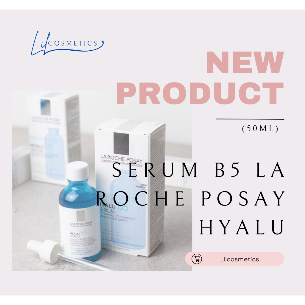 Dưỡng chất chuyên sâu giúp hỗ trợ quá trình tái tạo da La Roche-Posay Hyalu B5 Serum 50ml