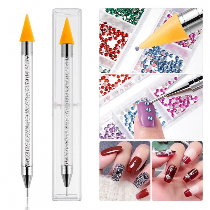 Bút chấm đá, bút đính đá silicon 2 đầu