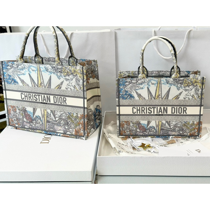 ⭐️Túi dio tote size 36cm& 41cm hot 2023 về đủ màu hàng super cao cấp, fullbox nguyên seal full pk