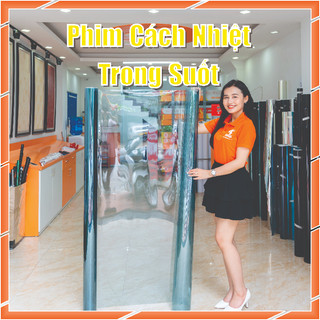 Phim cách nhiệt trong suốt chuyên dán kính lái ô tô, kính cửa nhà, cửa sổ đảm bảo tầm nhìn
