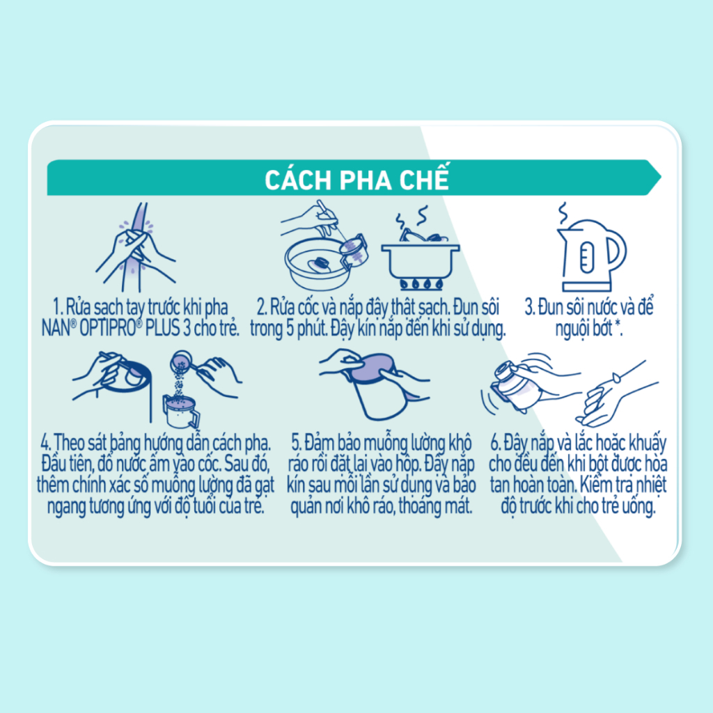Sữa bột Thuỵ Sĩ Nan Optipro Plus số 3 1,5kg