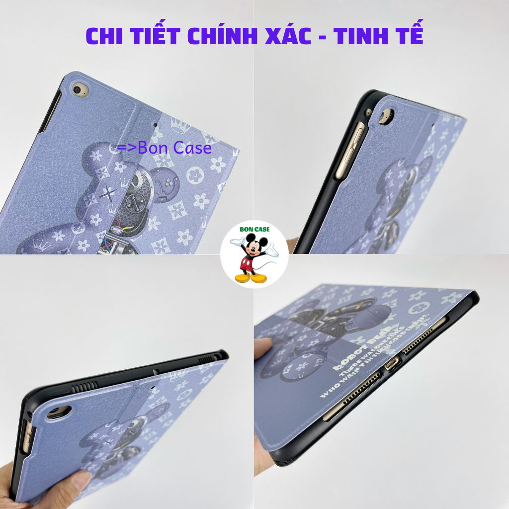 Ốp ipad silicon Mickey cute ốp ipad Pro 11-9.7-10.5 - Gen 5-6-7-8-9-10 - Air 1-2-3-4-5...BON CASE