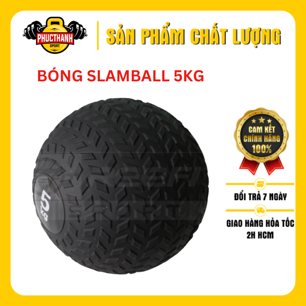 Bóng Slamball Bóng PVC Cát Lốp Bóng Đập Bóng Trọng Lực Huấn Luyện Thể Chất 5kg (PHUCTHANHSPORT)