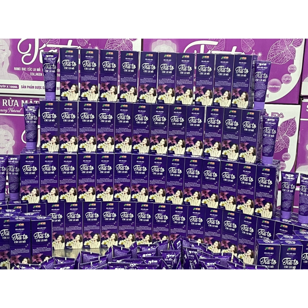 Sữa Rửa Mặt Tía Tô Cúc La Mã 100ml