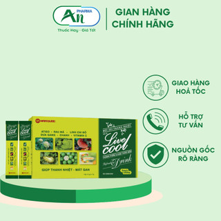 Bột sủi thanh nhiệt Livecool / Live Cool Nam Dược (Hộp 10 gói)
