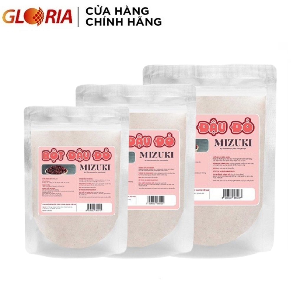 Bột Đậu Đỏ Nguyên Chất Mizuki 100g - 250g - 500g