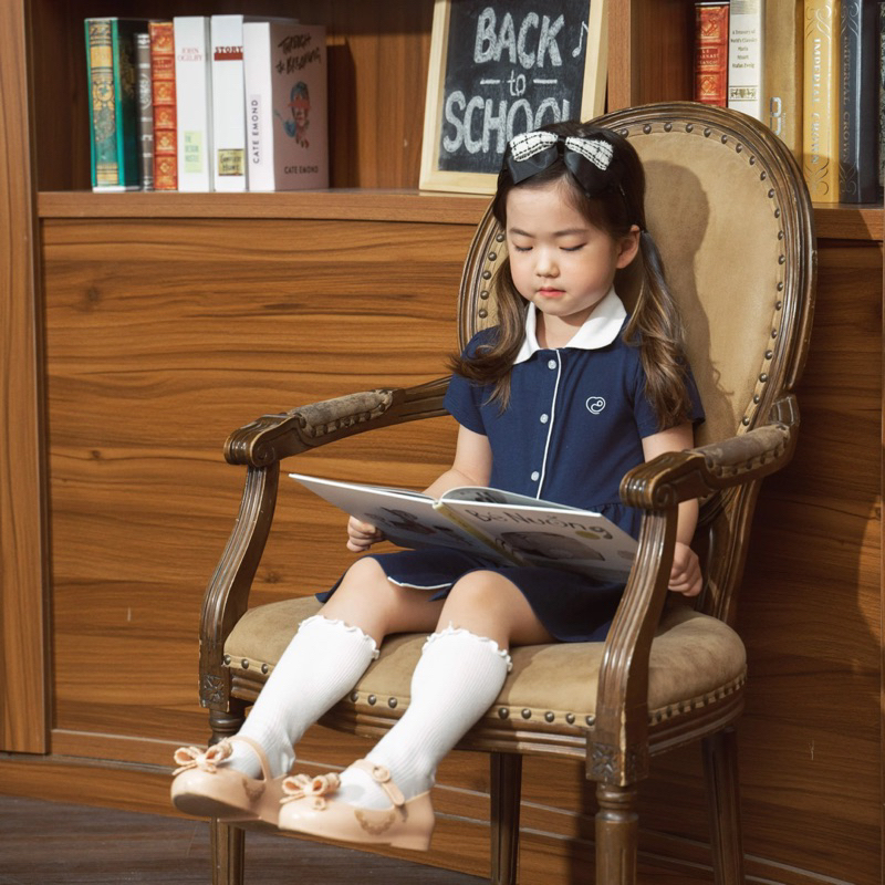 Bubaby Váy ngắn tay cổ Polo cúc giữa - Ponie BPN5303SN