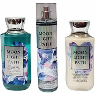 Sản phẩm tắm dưỡng xịt thơm toàn thân lưu hương mịn da bath & body works - moonlight path