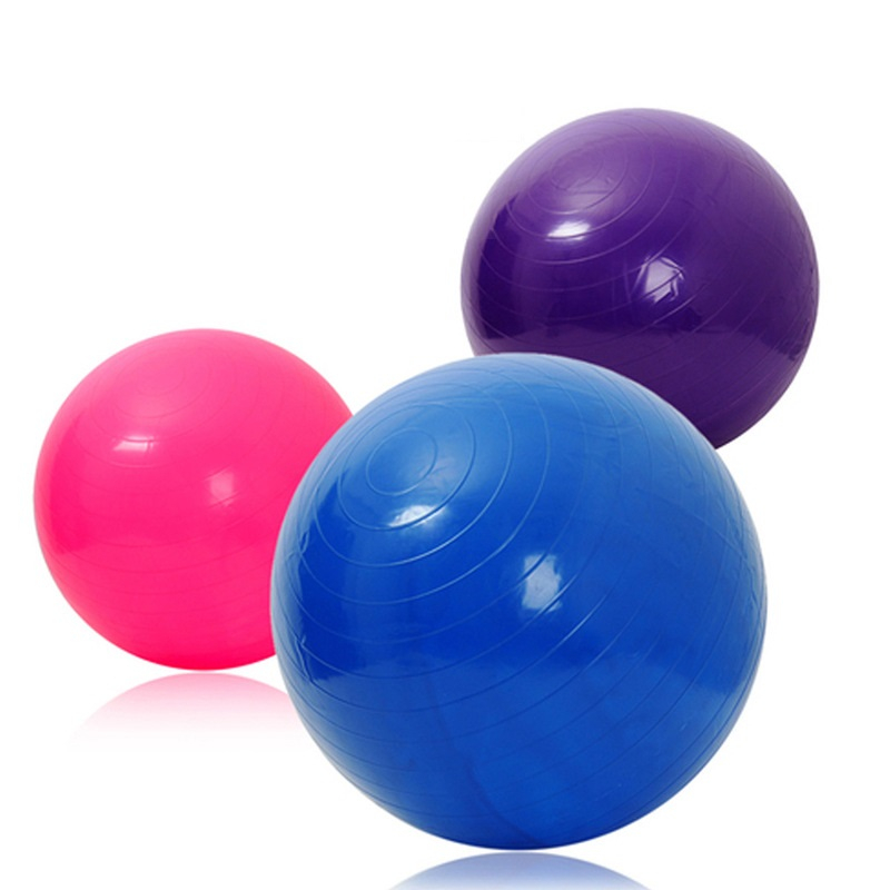 Bóng tập Yoga/Gym Trơn  Cao Cấp dày 2mm -Bóng Trơn