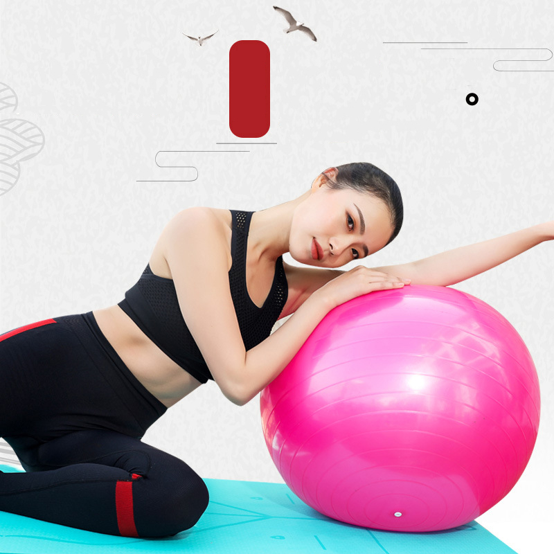 Bóng tập Yoga/Gym Trơn  Cao Cấp dày 2mm -Bóng Trơn