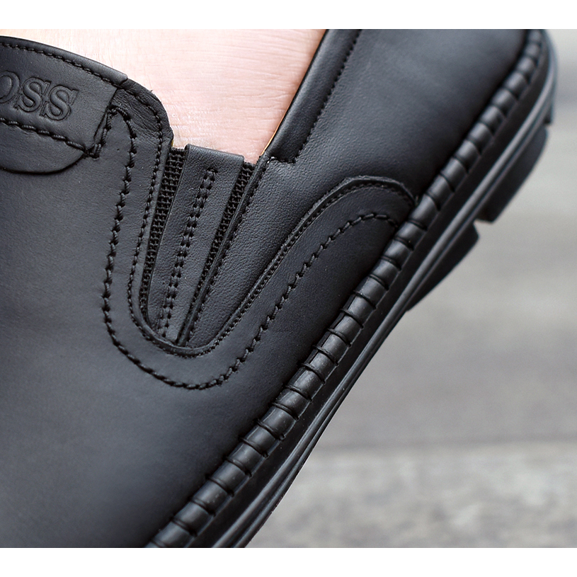 Giày lười nam da bò kiểu dáng Classic - Giày Mọi Nam 3V129