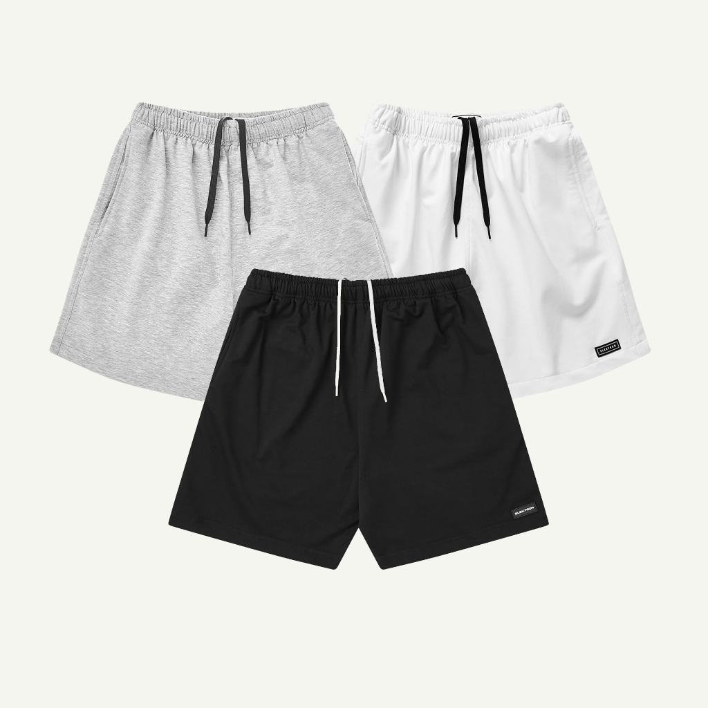 Quần Short basic thun nam nữ quần đùi unisex Elektron Clothing