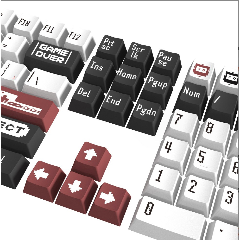 Nút bàn phím cơ Keycap PBT DyeSub FC Classic OEM Profile