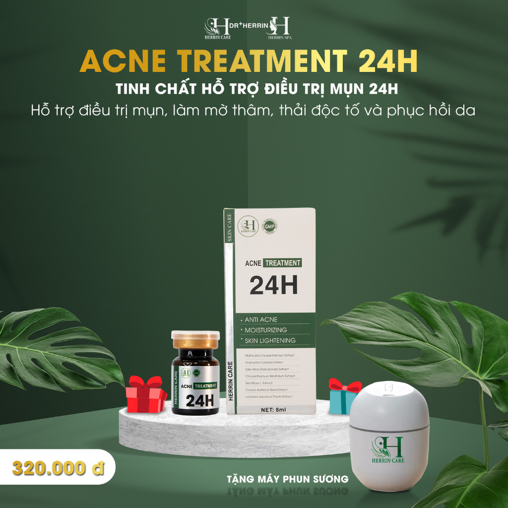 ✅ HERRIN - TINH CHẤT MỤN 24H HERRIN GIẢM NHỜN SẠCH MỤN