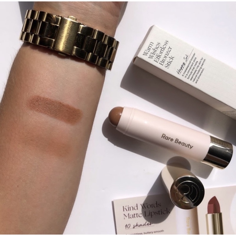 Tạo khối Rare Beauty Warm Wishes Effortless Bronzer Sticks