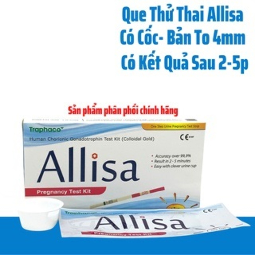 Que thử thai Alisa Traphaco - Đạt chuẩn xuất sang Châu Âu