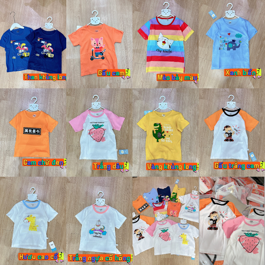 THANH LÝ ÁO PHÔNG QUẢNG CHÂU NHIỀU HÌNH ĐÁNG YÊU