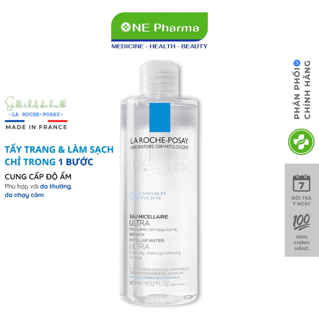 Nước Tẩy Trang Dành Cho Da Nhạy Cảm La Roche-Posay 200ml