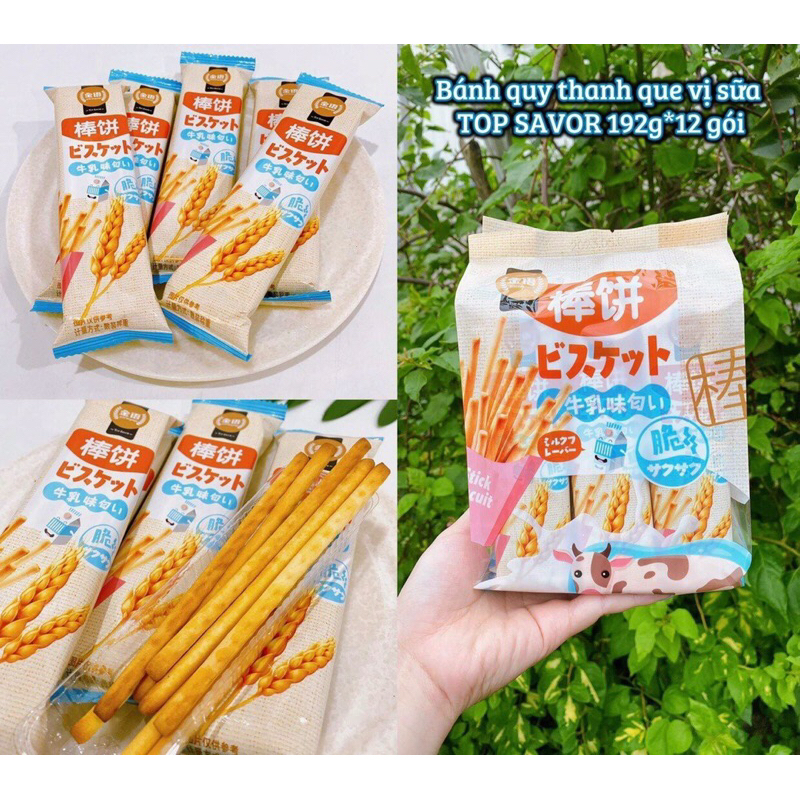 Bánh quy thanh que Top Savor 42k/ bịch