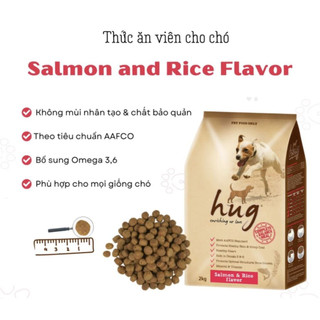 Thức ăn hạt cho chó mọi lứa tuổi Hug gói 2kg