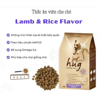 Thức ăn hạt cho chó mọi lứa tuổi Hug gói 2kg