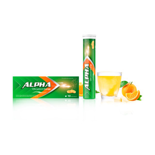  Viên sủi vitamin C Alpha Nhất Tâm  hộp 10 viên  