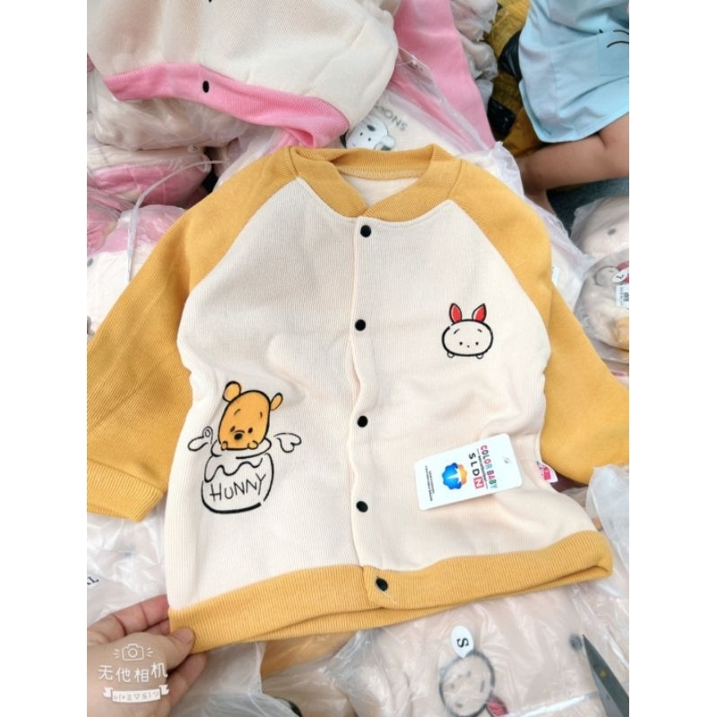 Áo khoác len tăm lót lông bé trai bé gái size nhí hàng Quảng Châu