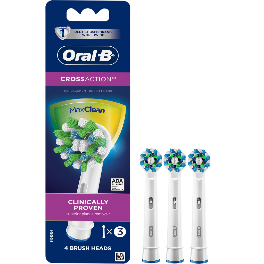 Hộp 3 đầu bàn chải điện thay thế Oral-B