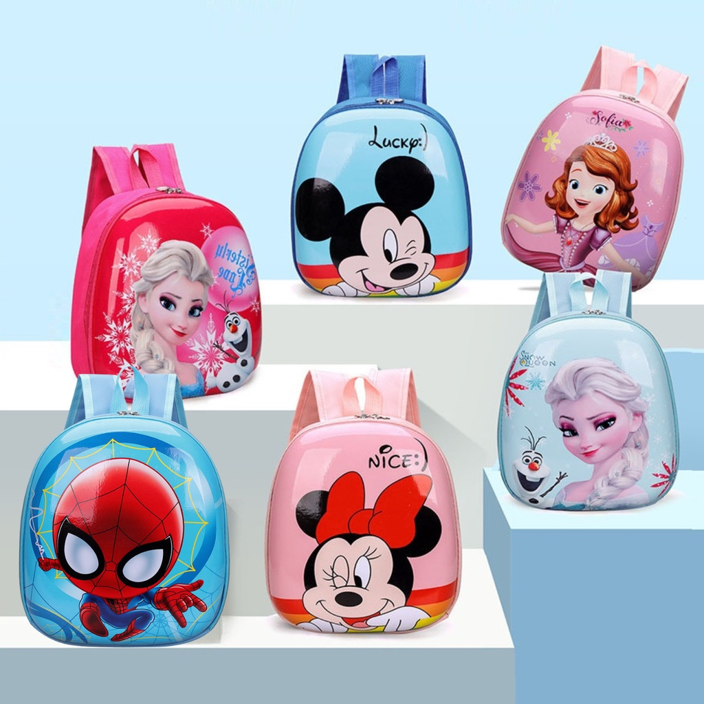 Ba Lô Cho Bé Mầm Non Mẫu Giáo 2-5 Tuổi,hình nhân vật hoạt hình dễ thương