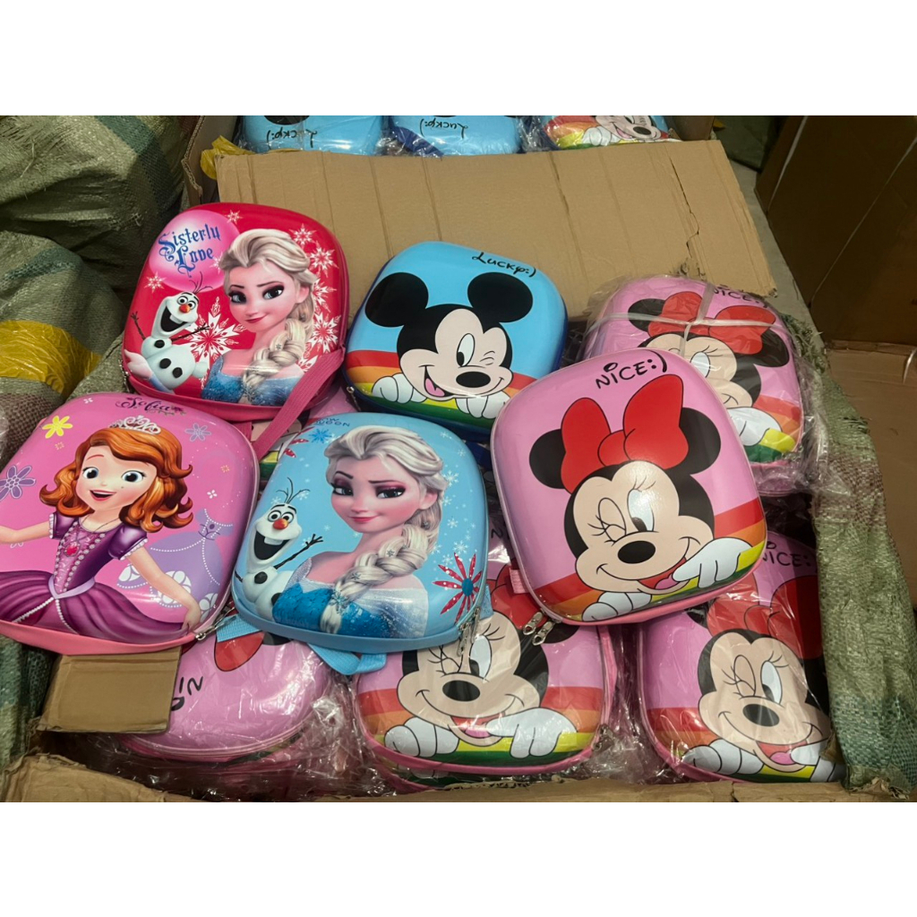 Ba Lô Cho Bé Mầm Non Mẫu Giáo 2-5 Tuổi,hình nhân vật hoạt hình dễ thương