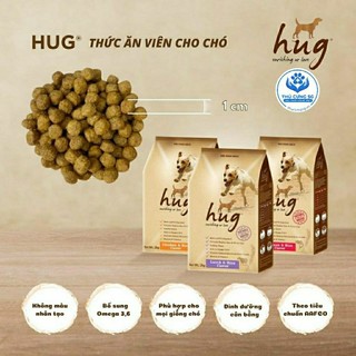 Thức ăn hạt cho chó mọi lứa tuổi Hug gói 2kg