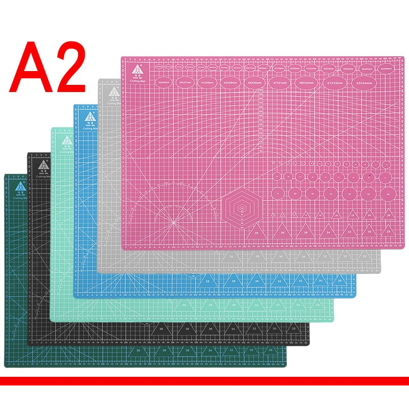 Bảng Kê Cutting Mat Khổ A2 Dùng Kê Cắt, Dán, Rạch Washi Tape Làm Đồ Handmade DIY