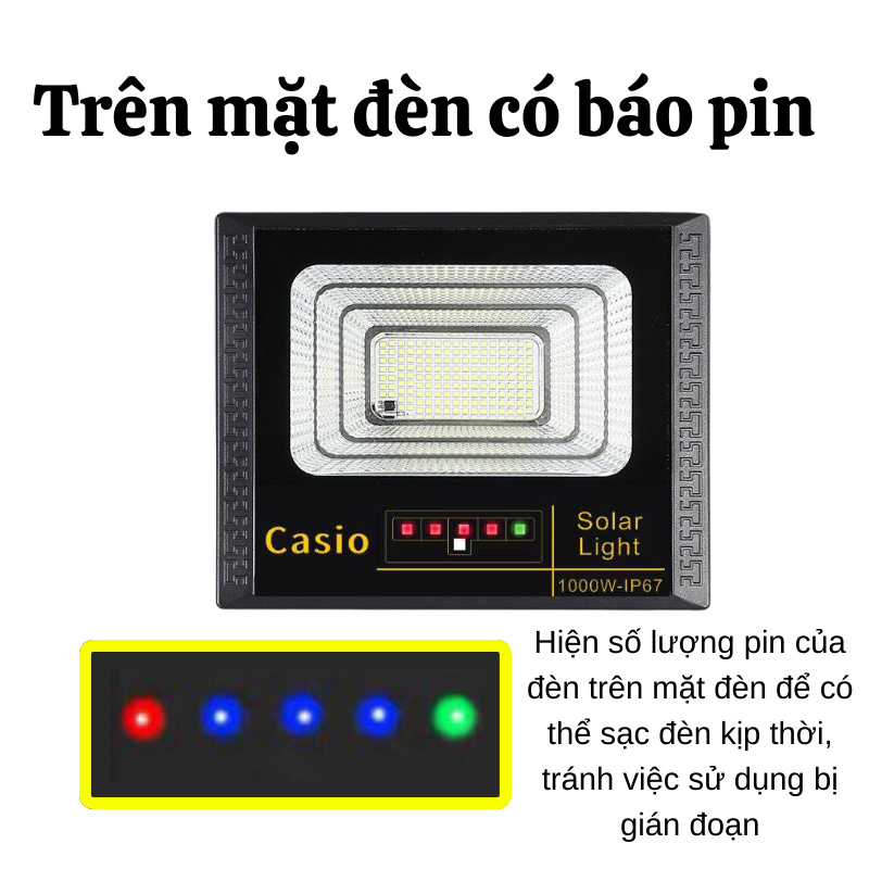 Đèn Năng Lượng Mặt Trời Siêu Sáng Tiết Kiệm Điện Năng TITAN.ST