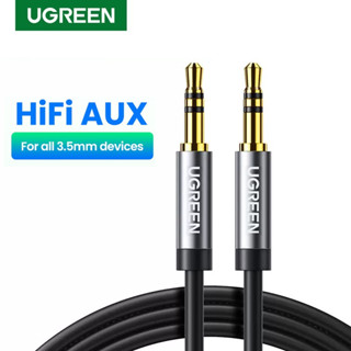 Dây Audio 3.5mm UGREEN mạ vàng 24K, TPE cao cấp, dây Loa 1 ra 1, Cáp AV, chính hãng, bảo hành 18 tháng