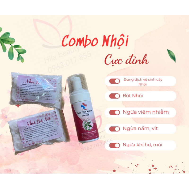 Combo Bột Nhội và DDVS cây Nhội