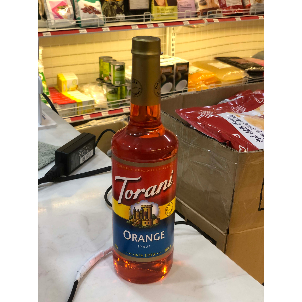Siro Torani Cam  Syrup Torani Orange  750ml