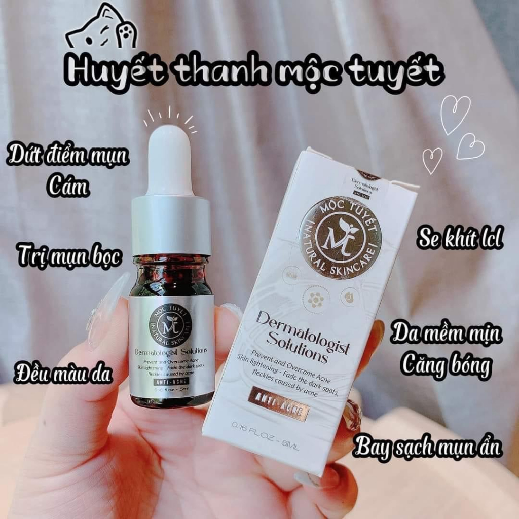 Serum huyet  thanh giảm mun giam thâm MT