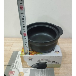 nồi đất 1L nắp kiếng ( 20 x 17 x 8cm)