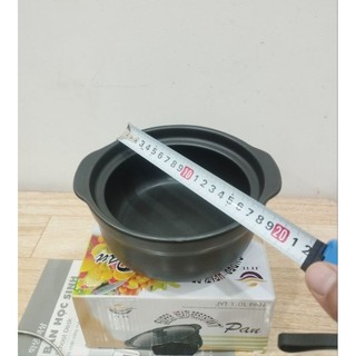 nồi đất 1L nắp kiếng ( 20 x 17 x 8cm)