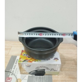 nồi đất 1L nắp kiếng ( 20 x 17 x 8cm)