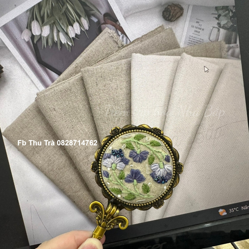 Vải Thô Mộc Khổ 50x70 và 70X100